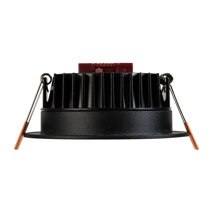 HCP-8421204- Black Semi Deep 13w 5 Colour Recessed LED Downlight