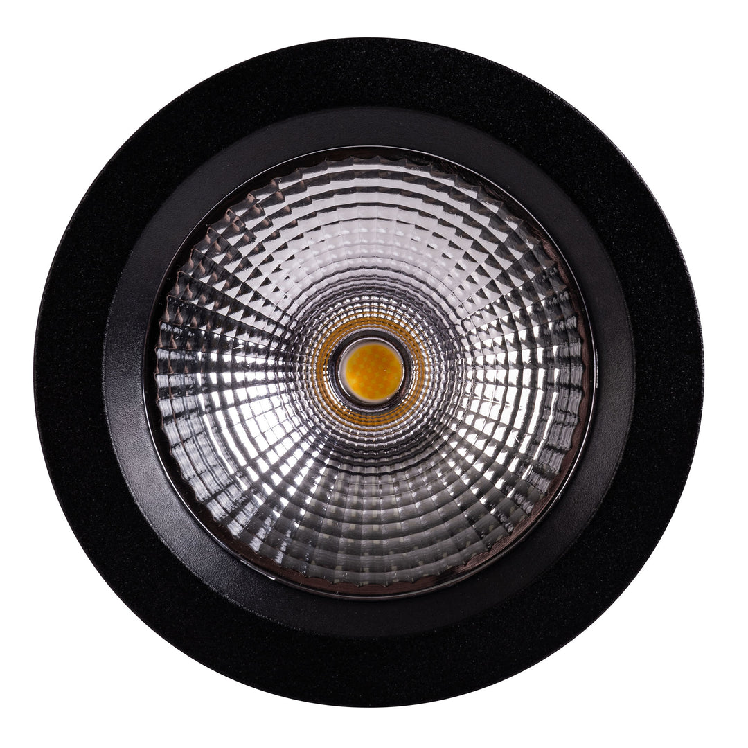 HCP-8421204- Black Semi Deep 13w 5 Colour Recessed LED Downlight
