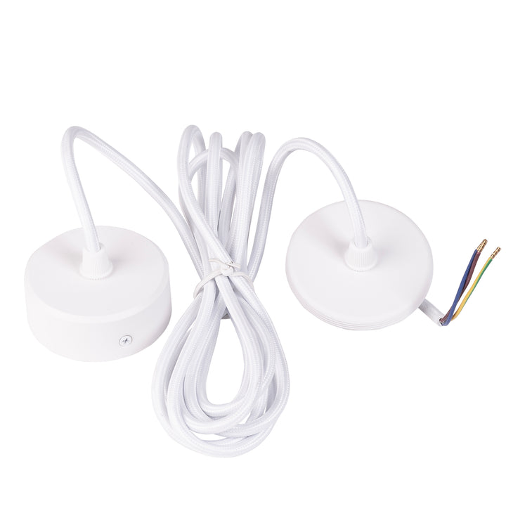 HCP-89007-WHT-PDT - White Pendant Accessory to Suit 7w Surface Mounted LED Downlight
