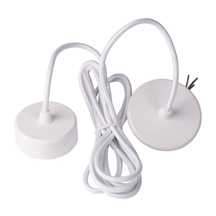 HCP-89012-WHT-PDT - White Pendant Accessory to Suit 12w Surface Mounted LED Downlight