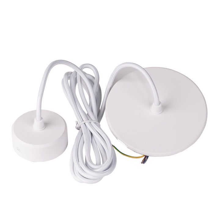 HCP-89024-WHT-PDT - White Pendant Accessory to Suit 24w Surface Mounted LED Downlight