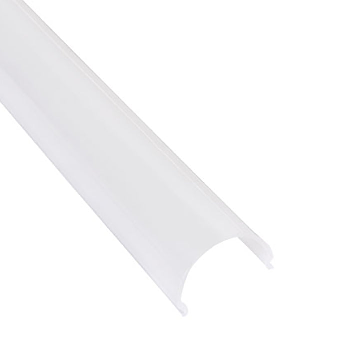 HCP-4112618 - Silver Aluminium Profile with Rounded Diffuser