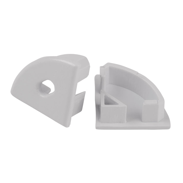 HCP-4231616 - White Corner Aluminium Profile