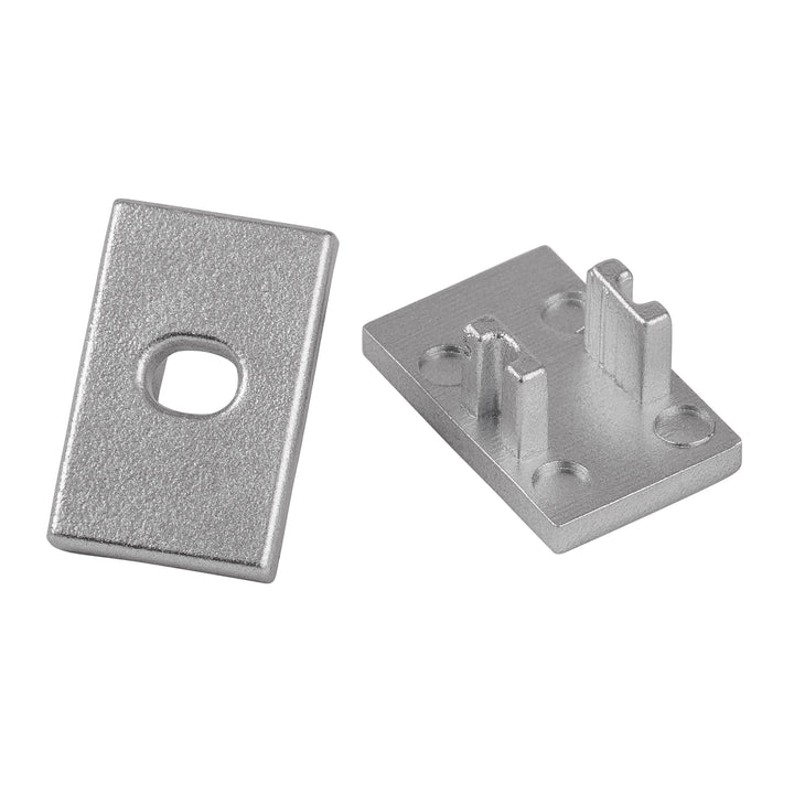 HCP-4110915 - Silver Shallow Square Aluminium Profile