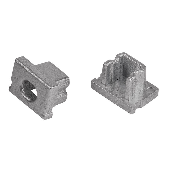 HCP-4111007 - Silver Shallow Square Aluminium Profile