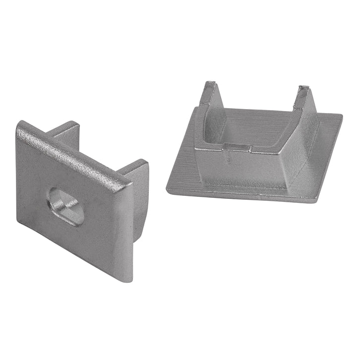 HCP-4111612 - Silver Shallow Square Aluminium Profile