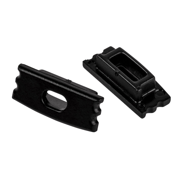 HCP-4121707 - Black Shallow Square Aluminium Profile