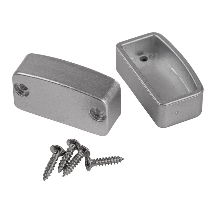HCP-4811808 - Silver Shallow IP65 Square Aluminium Profile
