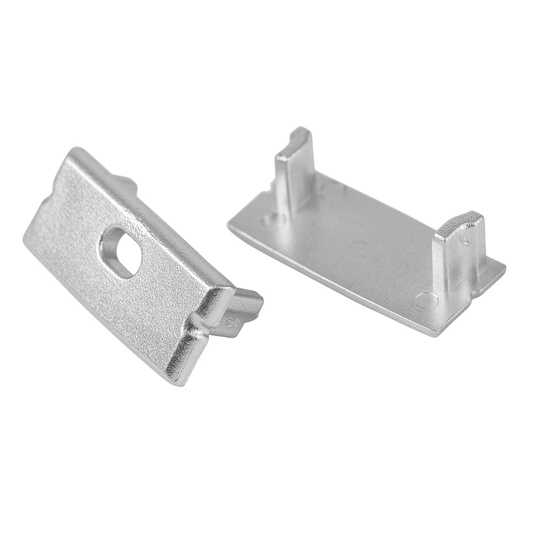 HCP-4112310 - Silver Shallow Square Aluminium Profile
