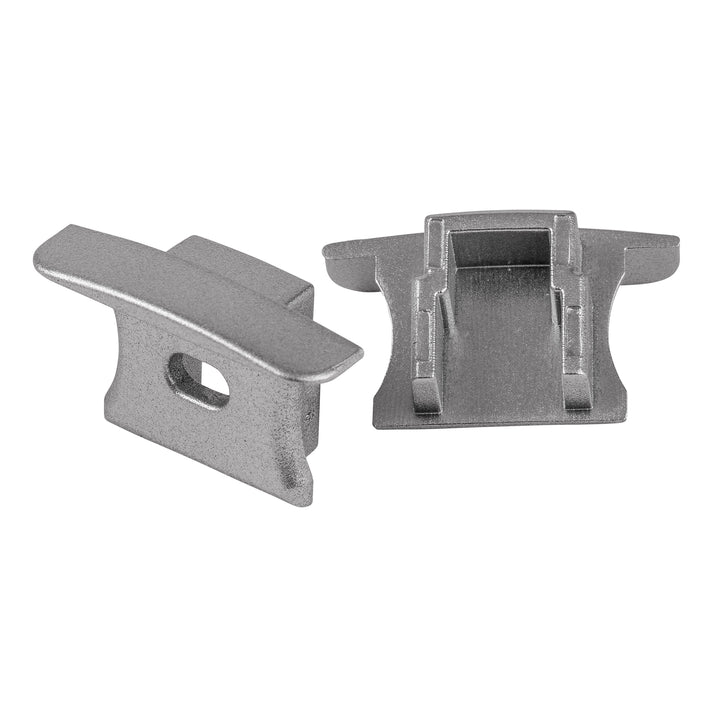 HCP-4312515 - Silver Deep Recessed Square Aluminium Profile