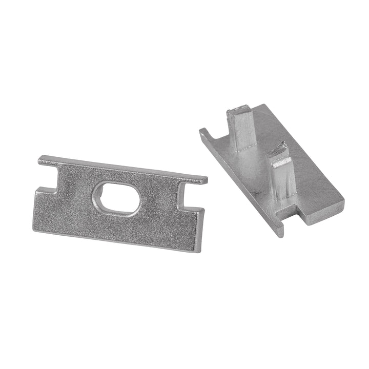 HCP-4111908 - Silver Shallow Square Foot Trafficable Aluminium Profile