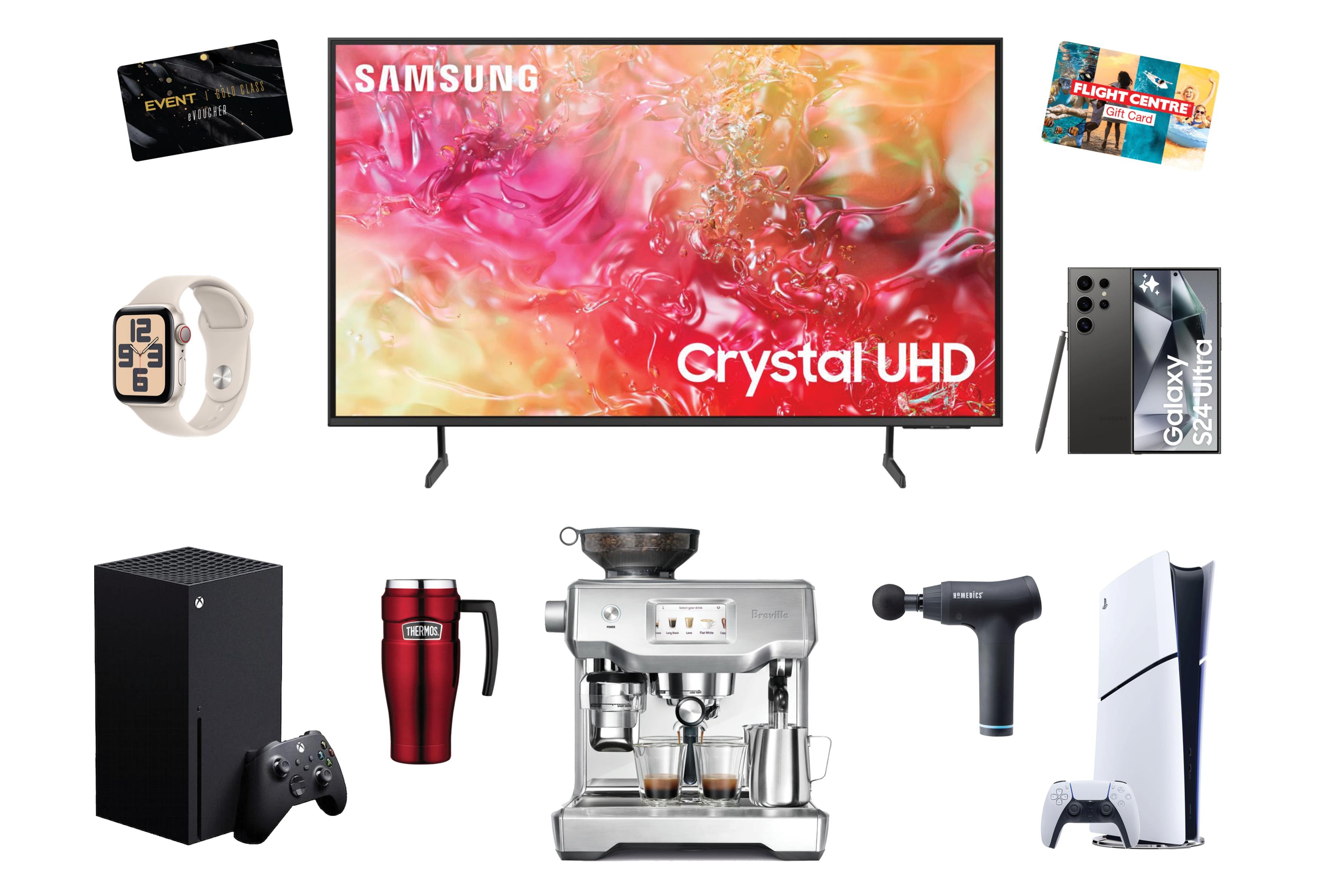 Variety of real prizes as rewards in the Havit Rewards program by Havit Lighting and Havit Commercial (Havit Group)