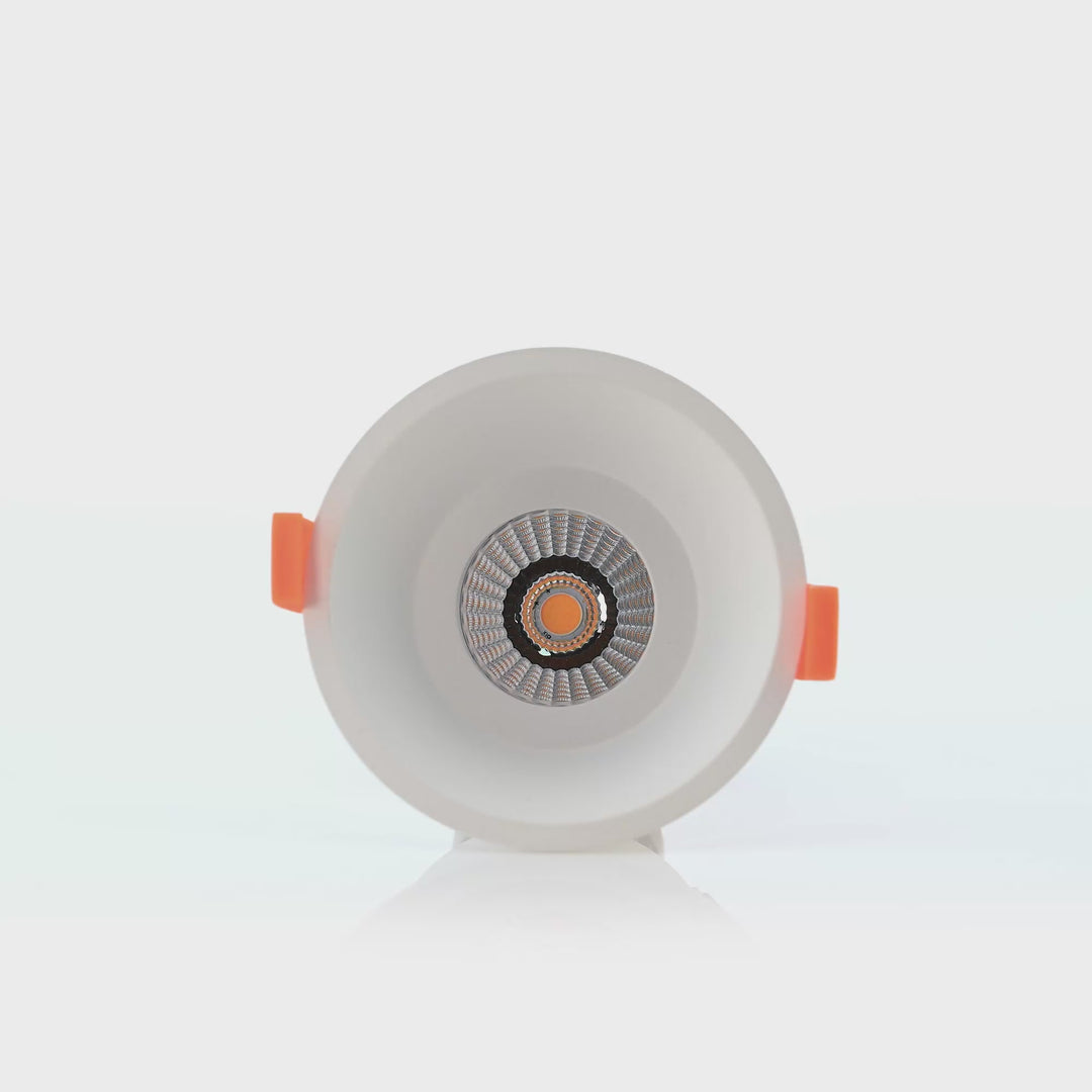 HCP-81390437 | HCP-81390447 - White Round Deep Fixed 7.2w 24v DC Recessed LED Downlight