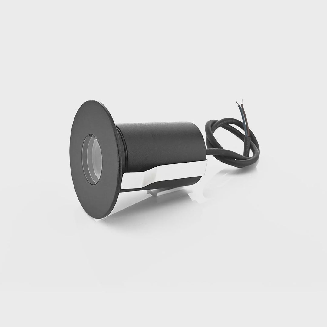 HCP-272910 - 4-6w 316 Stainless Steel Black Inground Light