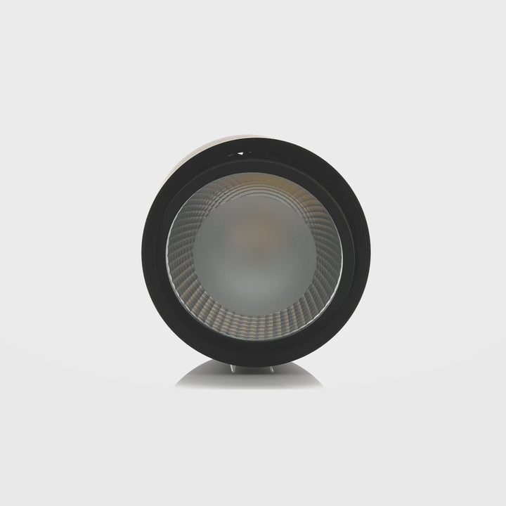 HCP-8021804 - Black 18w Tilt  Dali 2 Dimmable Surface Mounted LED Downlight