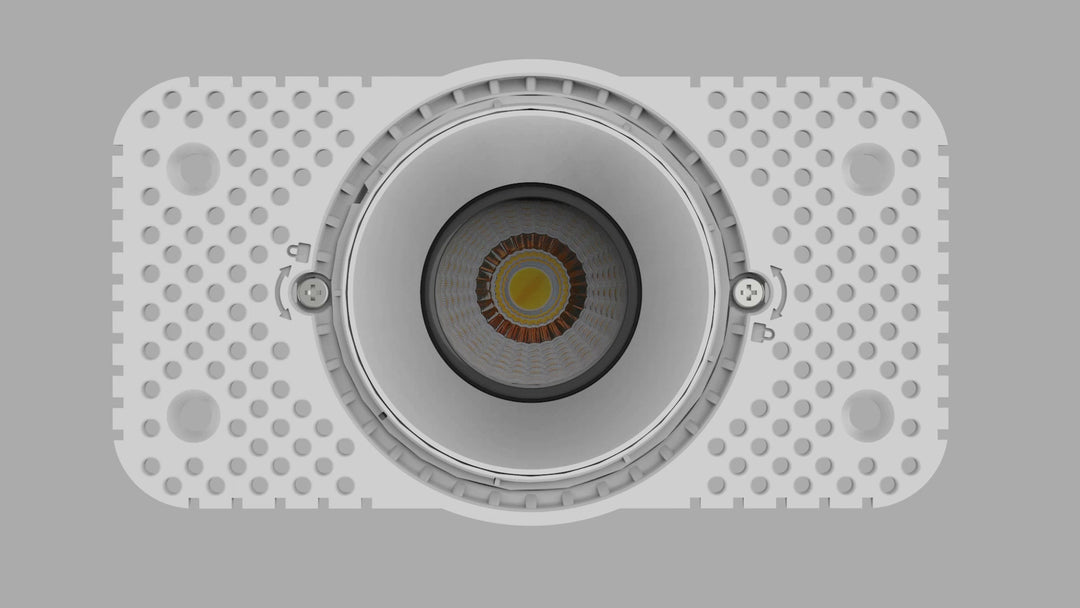 HCP-81329009 | HCP-81349009 - White Tilt 9w Trimless Dimmable LED Downlight