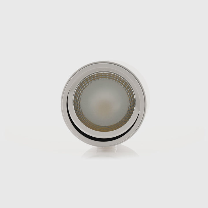 HCP-8031204 - White 12w Tilt  Dali 2 Dimmable Surface Mounted LED Downlight