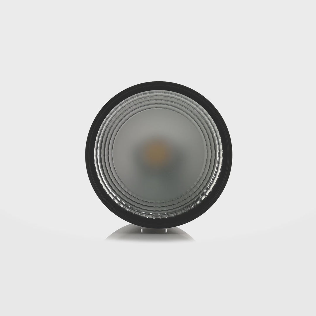 HCP-8921214 - Black 12w Dali 2 Dimmable Surface Mounted LED Downlight with Extension