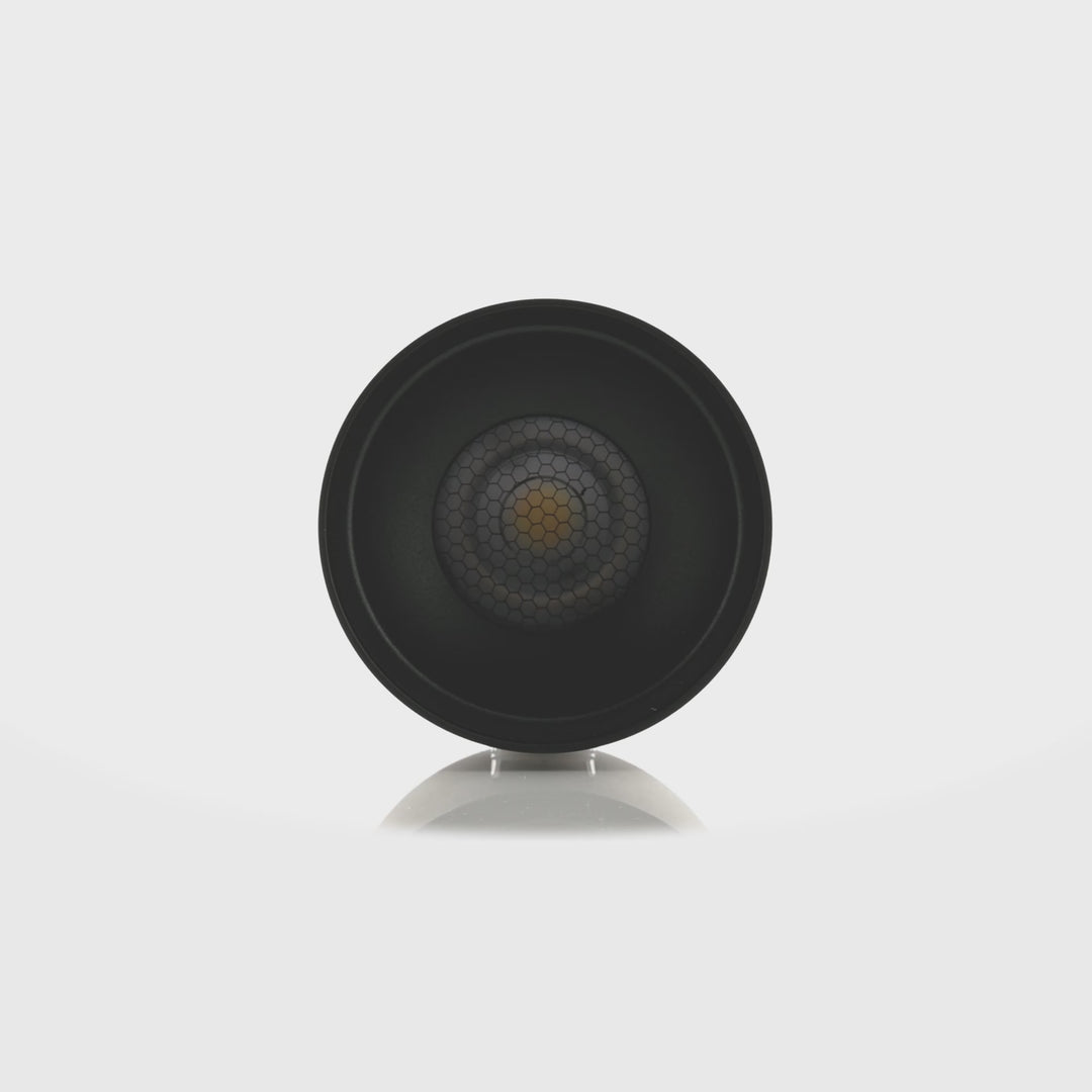 HCP-8921224 - Black 12w Dali 2 Dimmable Surface Mounted LED Downlight