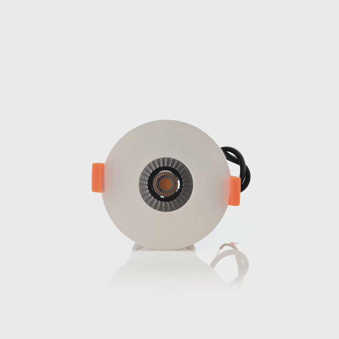 HCP-81390737 | HCP-81390747- White Round Pinhole 7.2w 24v DC Recessed LED Downlight
