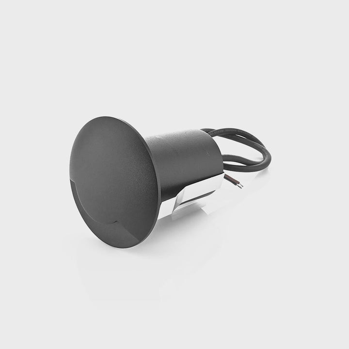 HCP-272911 - 4-6w 316 Stainless Steel Black 1 Way Inground Light