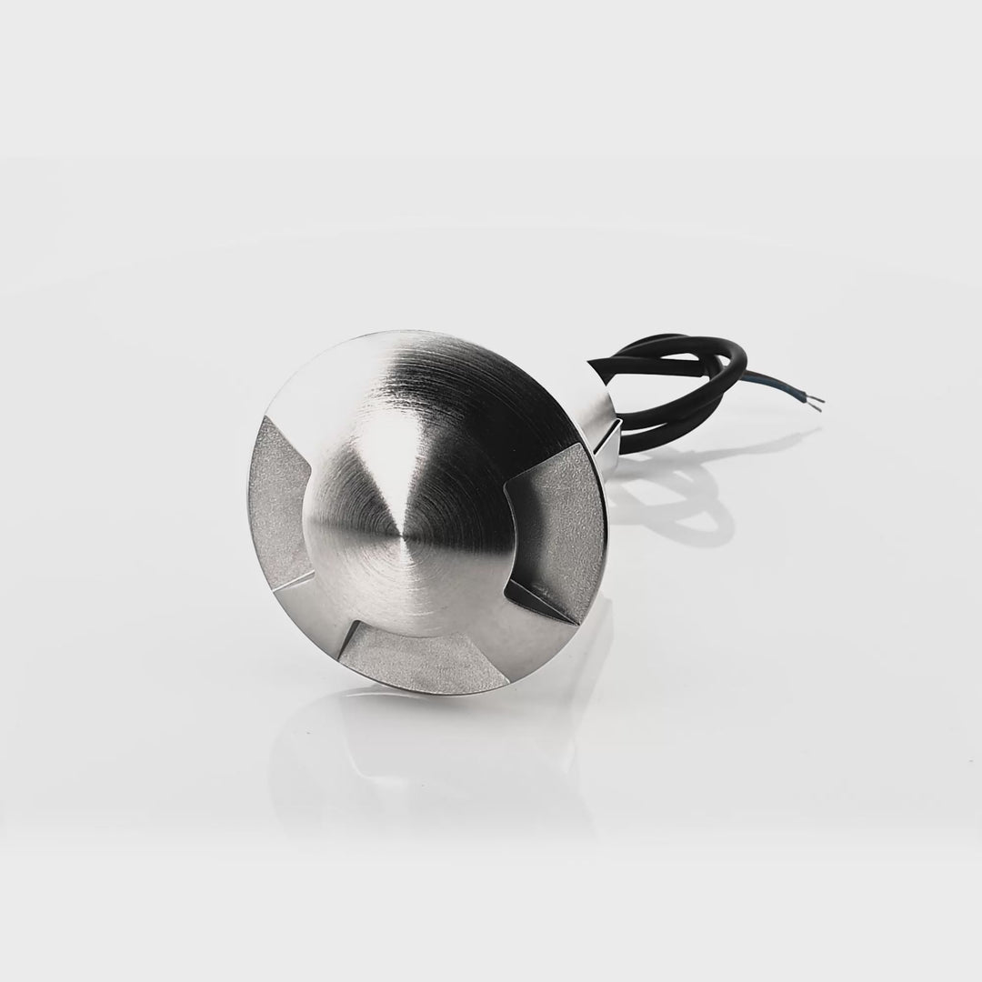 HCP-271913 - 4-6w 316 Stainless Steel 3 Way Inground Light