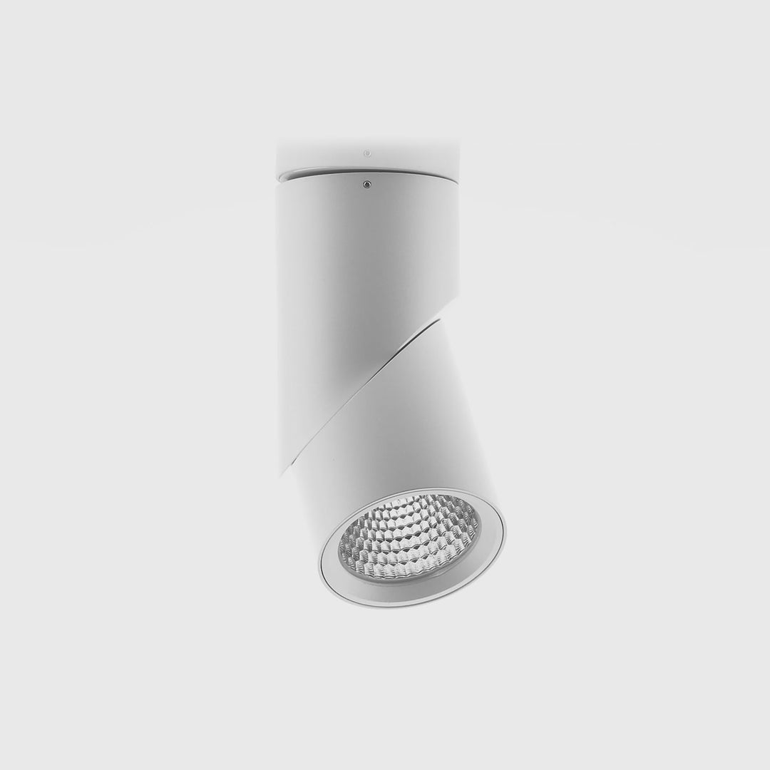 HCP-8831804 - White 18w Rotatable  Dali 2 Dimmable Surface Mounted LED Downlight