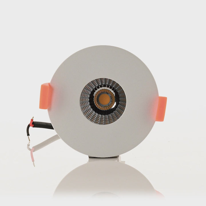 HCP-81390737 | HCP-81390747- White Round Pinhole 7.2w 24v DC Recessed LED Downlight