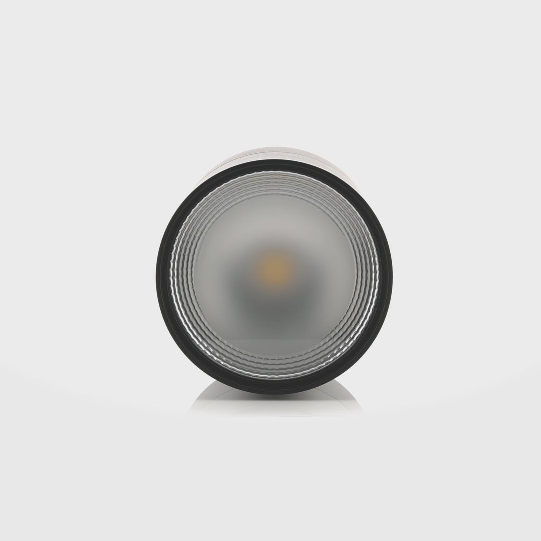 HCP-8921814 - Black 18w Dali 2 Dimmable Surface Mounted LED Downlight with Extension