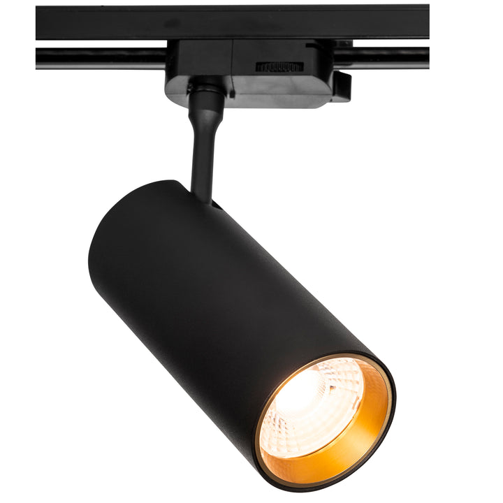 HCP-1022001 - Single Circuit 20W Dimmable Black Track Head