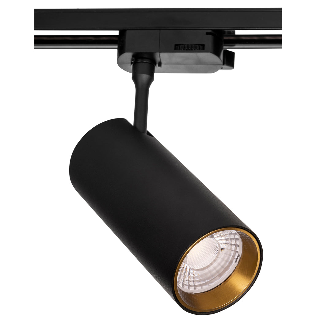 HCP-1022001 - Single Circuit 20W Dimmable Black Track Head