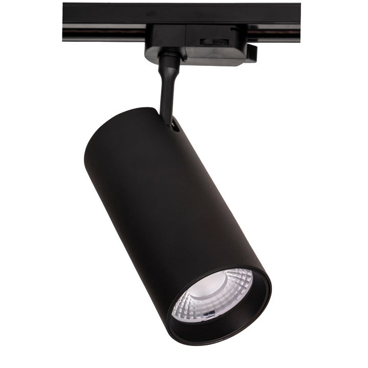 HCP-1023001 - Single Circuit 30W Dimmable Black Track Head