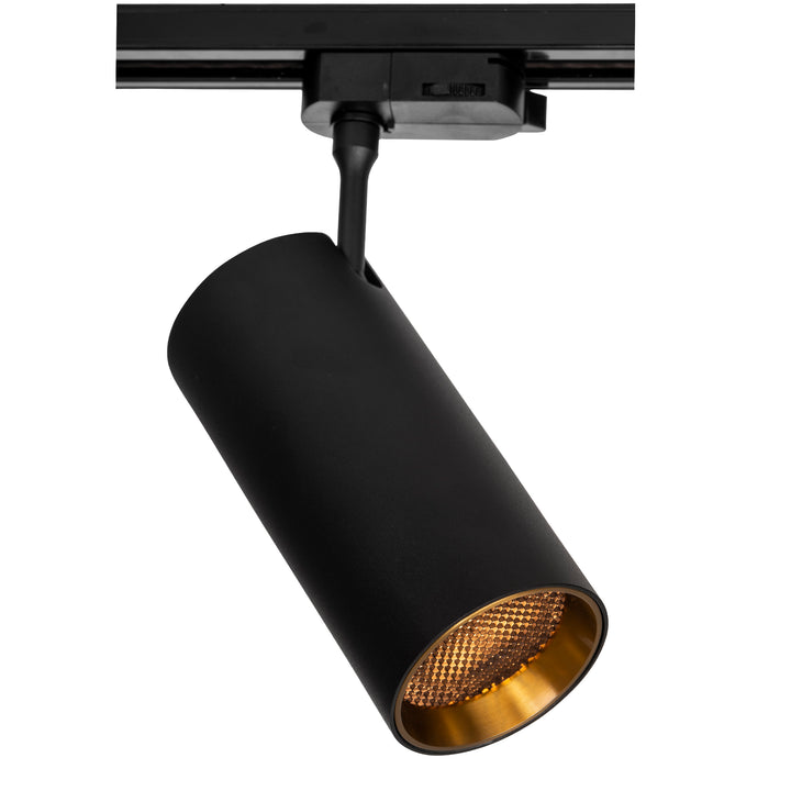 HCP-1023001 - Single Circuit 30W Dimmable Black Track Head