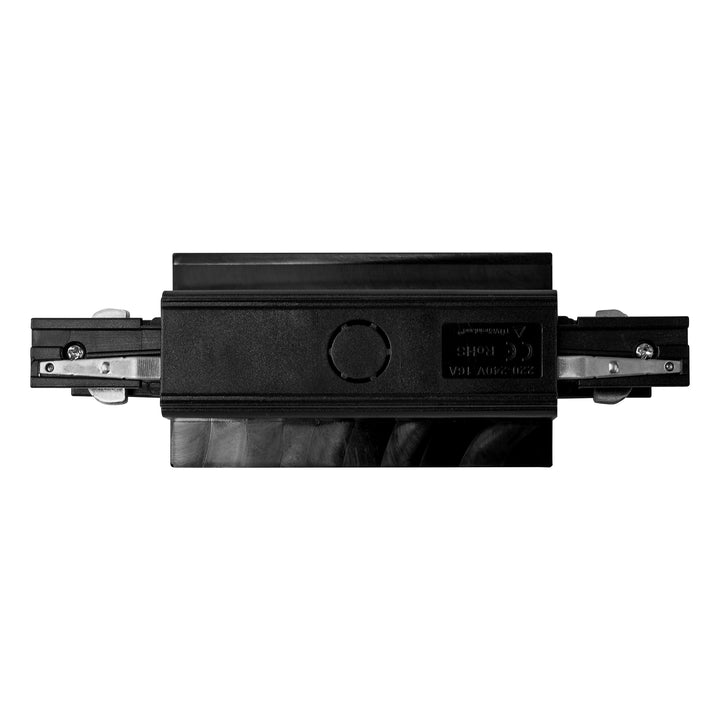 HCP-102301-CF - Black Three Circuit Recessed Track Centre Feed