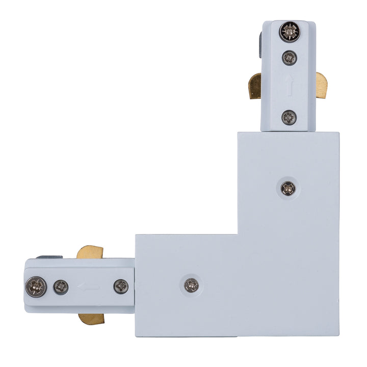 HCP-103100-LSC - White Single Circuit L-Shape Connector