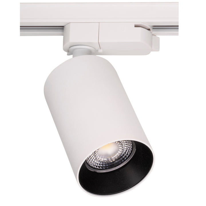 HCP-1031201 - White Single Circuit 5 Colour 12w Dimmable Track Heads