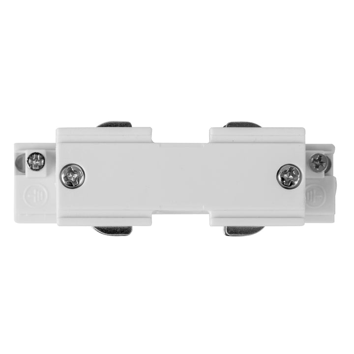 HCP-103301-SJ - White Three Circuit Recessed Track Straight Joiner