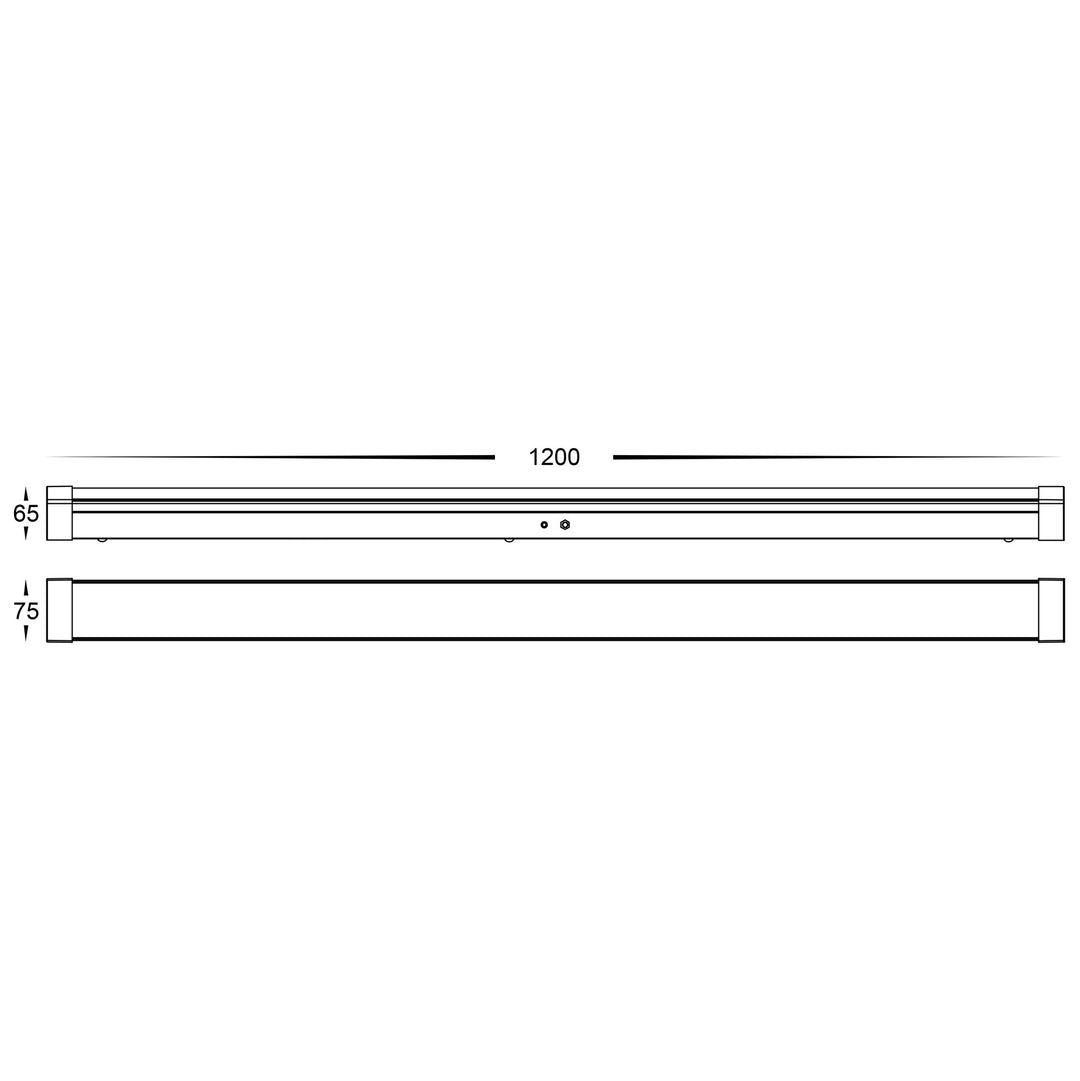 HCP-238401 - White 20w/40W LED Battens