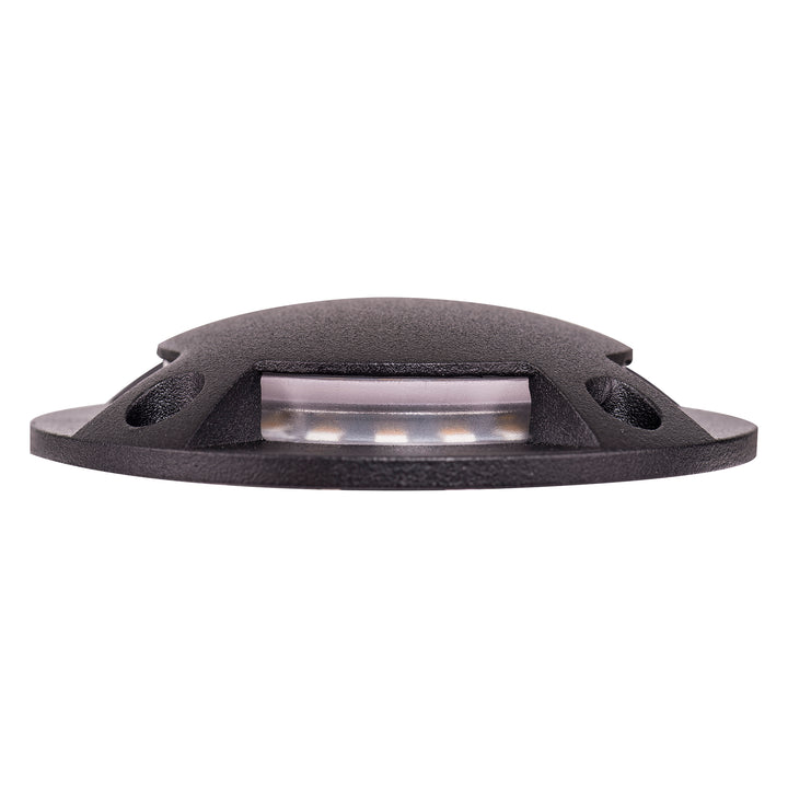 HCP-272420 - 1.5w Four Way Stainless Steel Black Directional Deck Lights