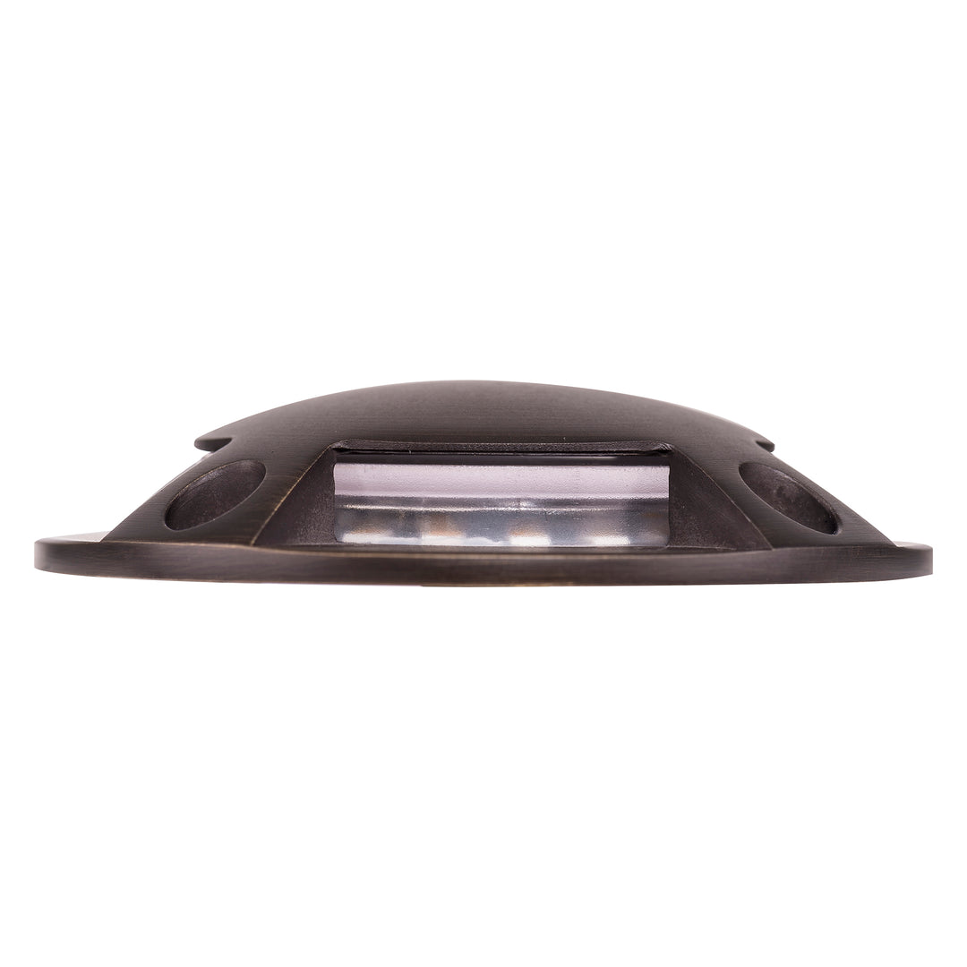 HCP-276420 - 1.5w Four Way Antique Brass Directional Deck Lights