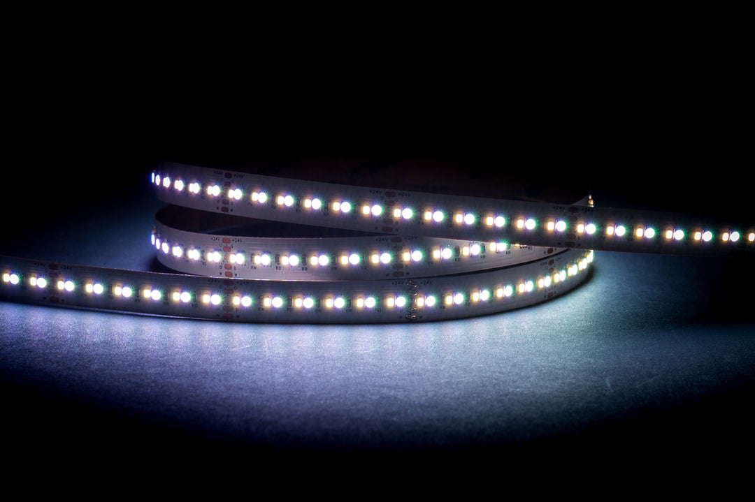 HCP-3426250 - 20w 24v DC 240LED RGB + 5000k IP20 LED Strip
