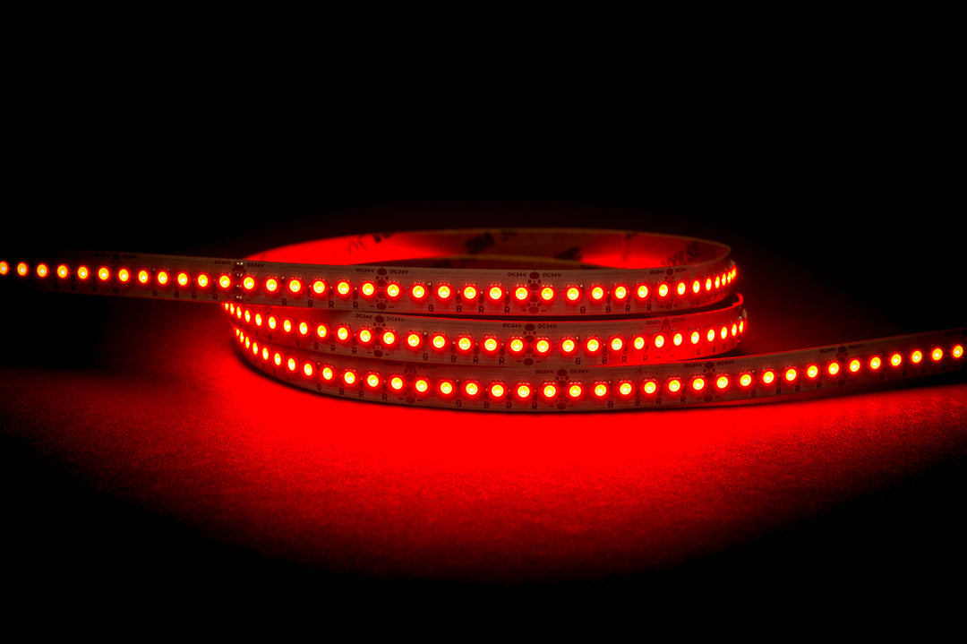 HCP-3426350 - 12w 24v DC 180LED RGB IP20 LED Strip