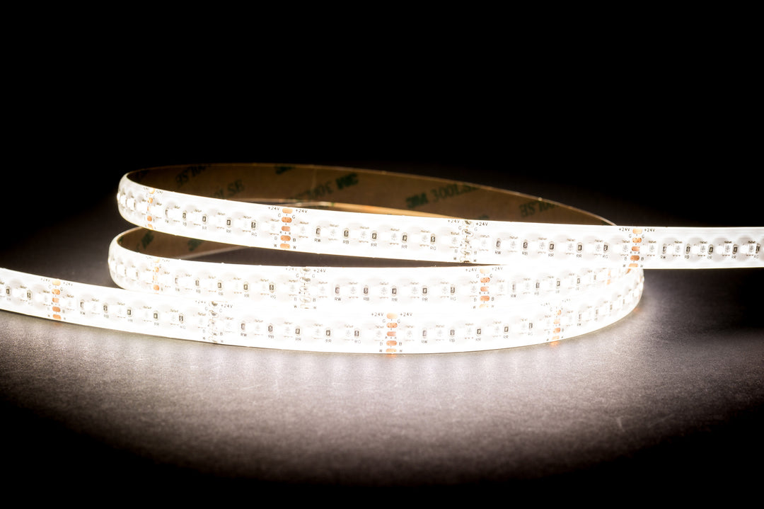 HCP-3456250 - 20w 24v DC 240LED RGB + 5000k IP54 LED Strip