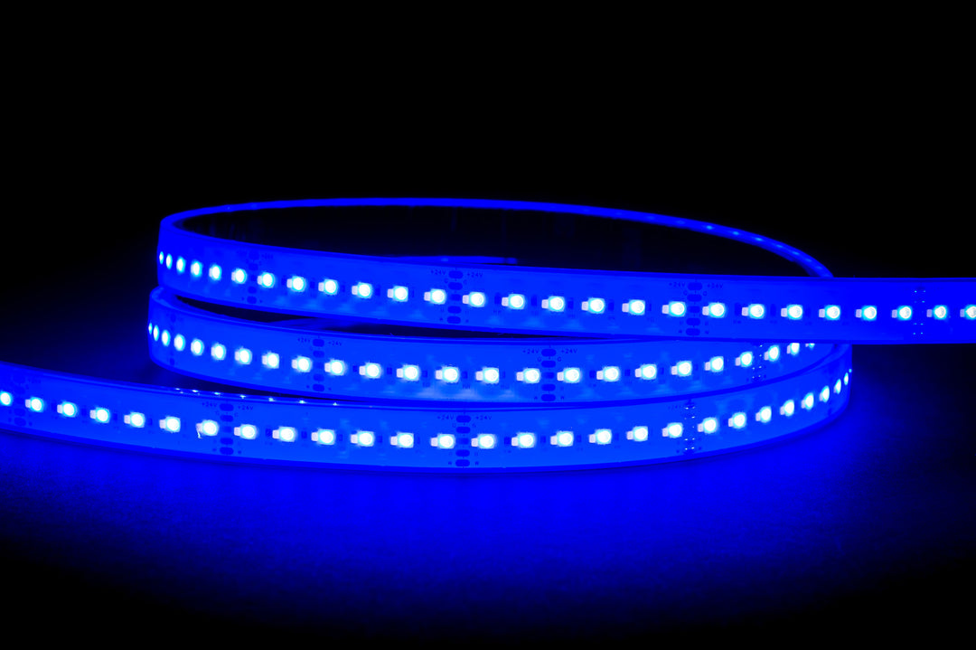 HCP-3466250 - 20w 24v DC 240LED RGB + 5000k IP67 LED Strip