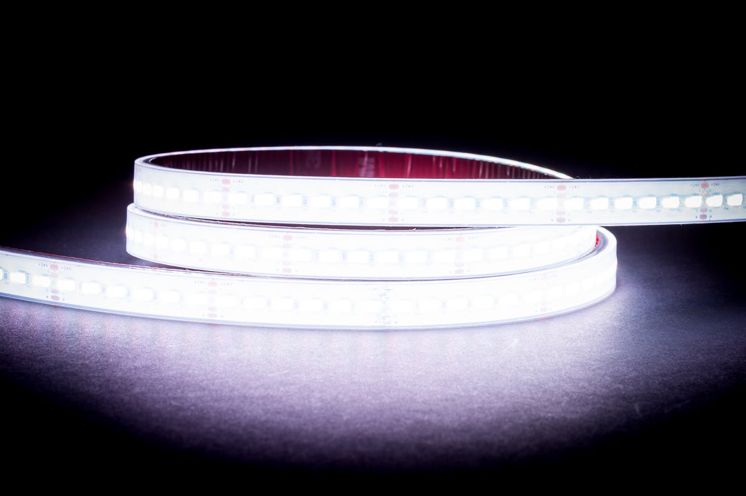 HCP-3466250 - 20w 24v DC 240LED RGB + 5000k IP67 LED Strip