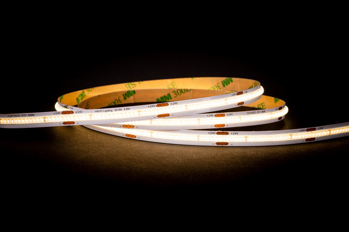 HCP-3925484 - 4.8W 24v DC 480LED 4000k IP20 CSP LED Strip