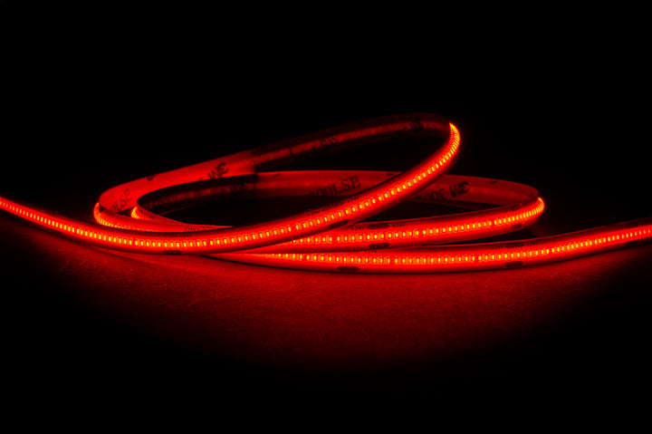 HCP-3925967 - 9.6W 24v DC 480LED Red IP20 CSP LED Strip