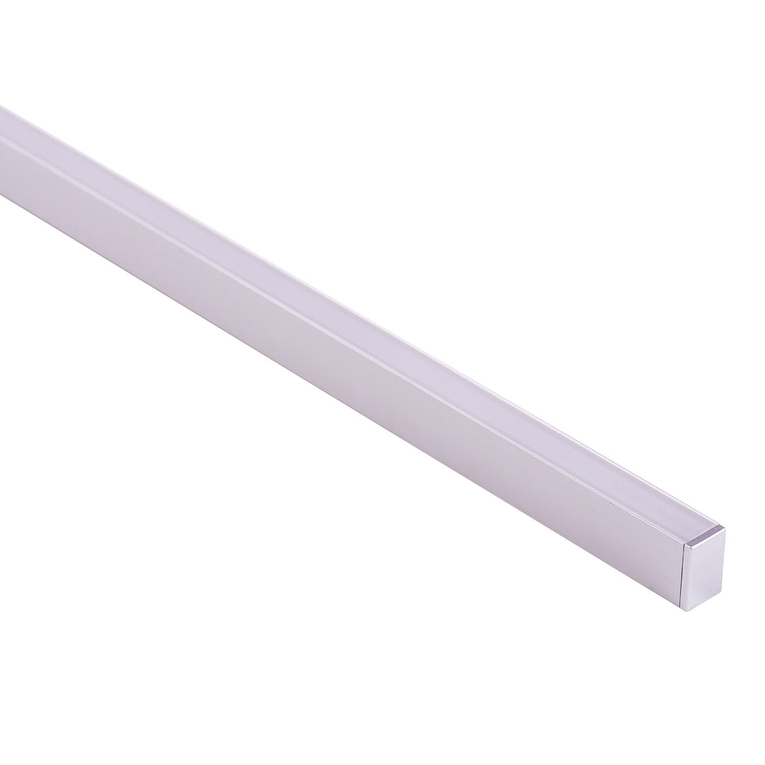 HCP-4110915 - Silver Shallow Square Aluminium Profile