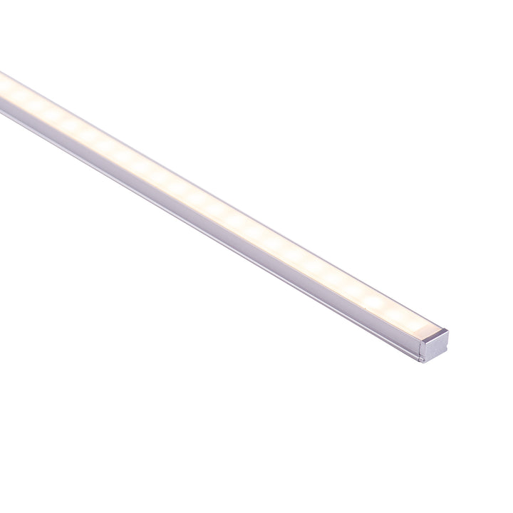 HCP-4111007 - Silver Shallow Square Aluminium Profile