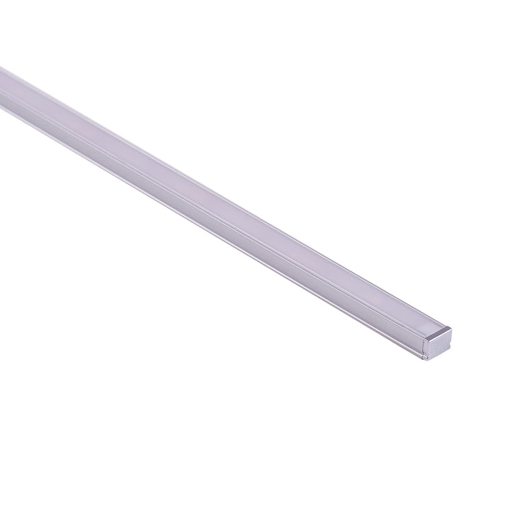 HCP-4111007 - Silver Shallow Square Aluminium Profile